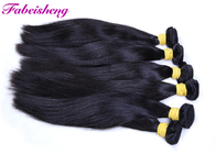8ao cabelo humano brasileiro reto natural de Uproccessed da polegada da categoria 12-40 costura no Weave